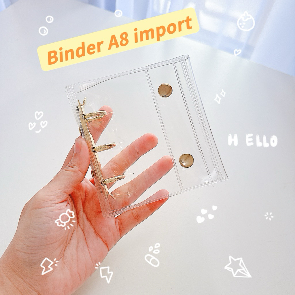 

binder A8 import