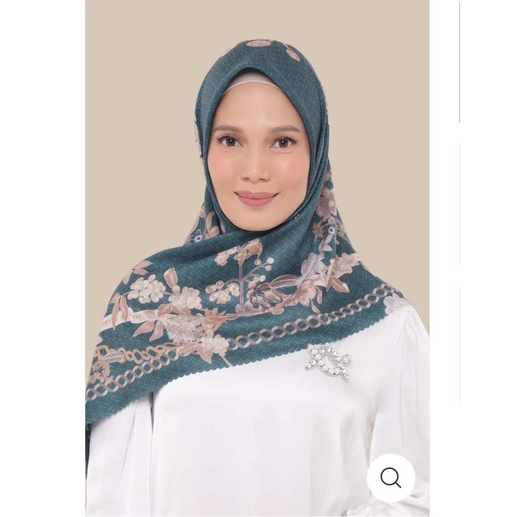 Ready NBU Cendana Scarf Wearing Klamby - Cameo Green