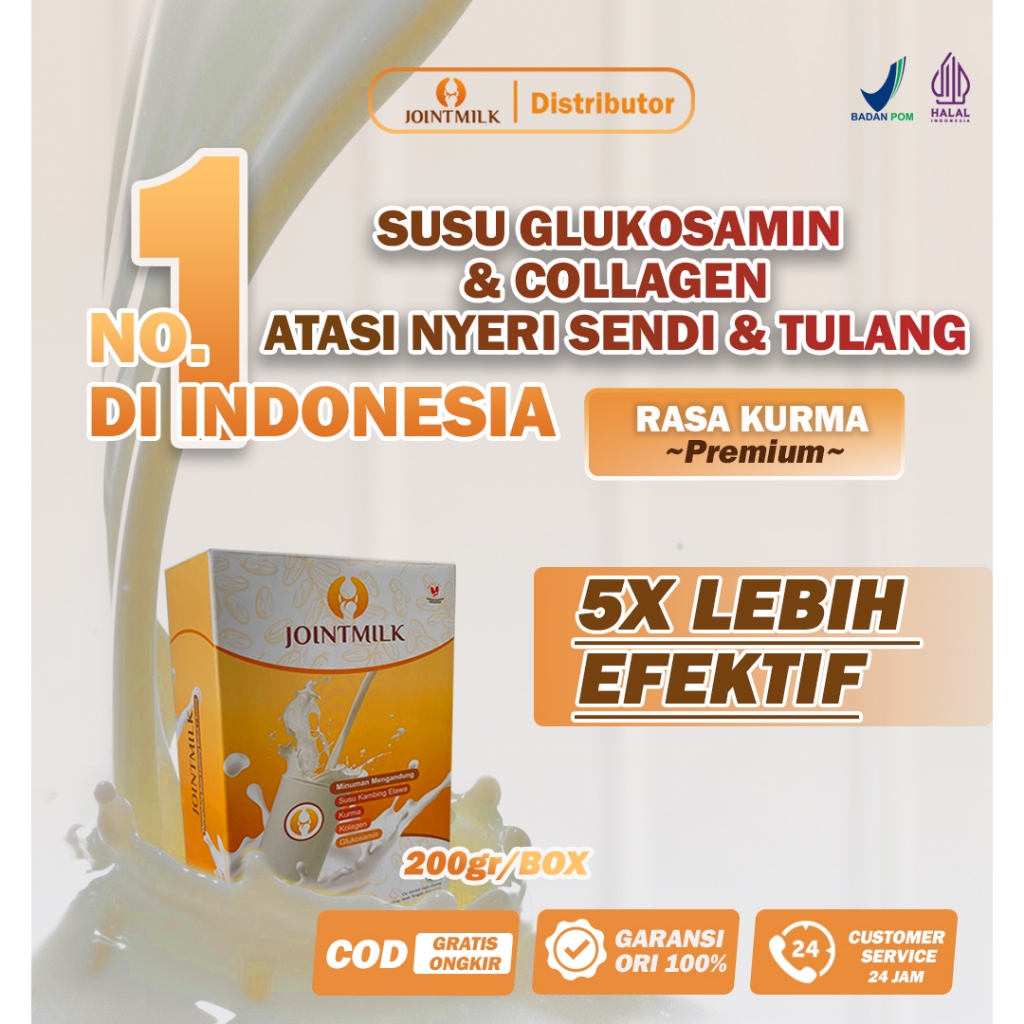 

JOINTMILK - Susu eatawa mengatasi Nyeri Sendi dan Tulang No.1 glukosamin&collagen