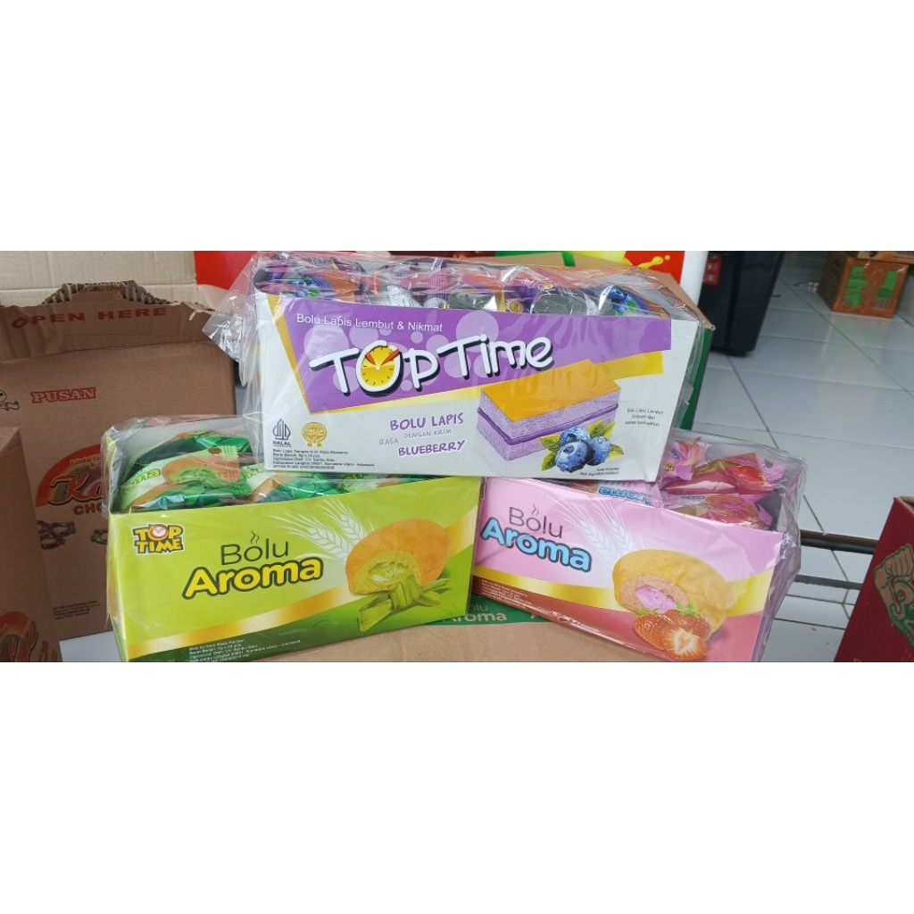 

BOLU AROMA & TOP TIME LEMBUT DAN SEHAT