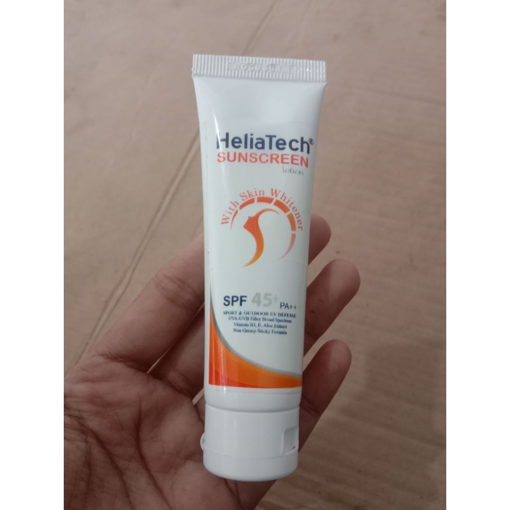 preloved sunscreen HeliaTech