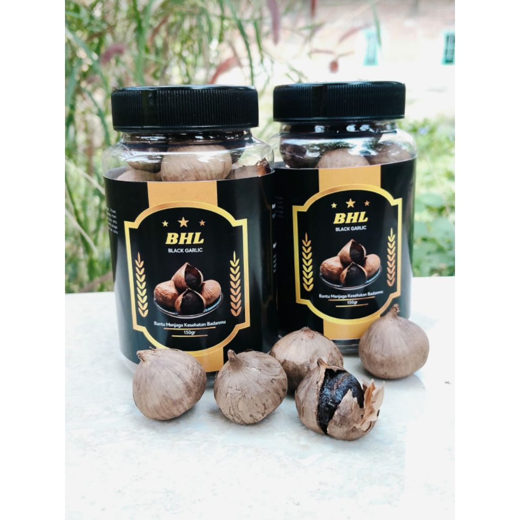 

BAWANG HITAM LANANG / TUNGGAL / BLACK GARLIC BESAR TERMURAH 150GR