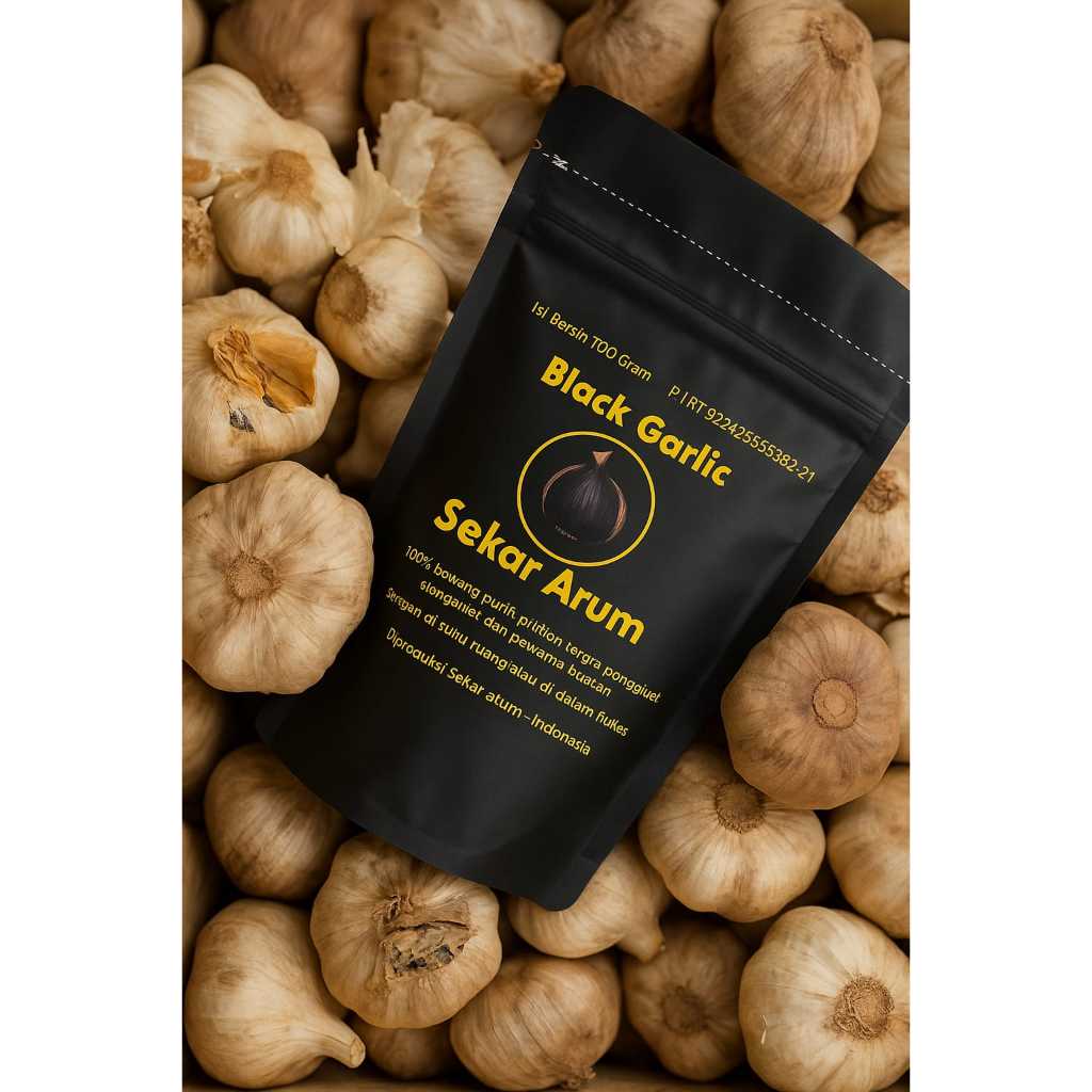 

Black Garlic Premium 100g – Lawan Kolesterol, Tingkatkan Energi & Daya Tahan Tubuh