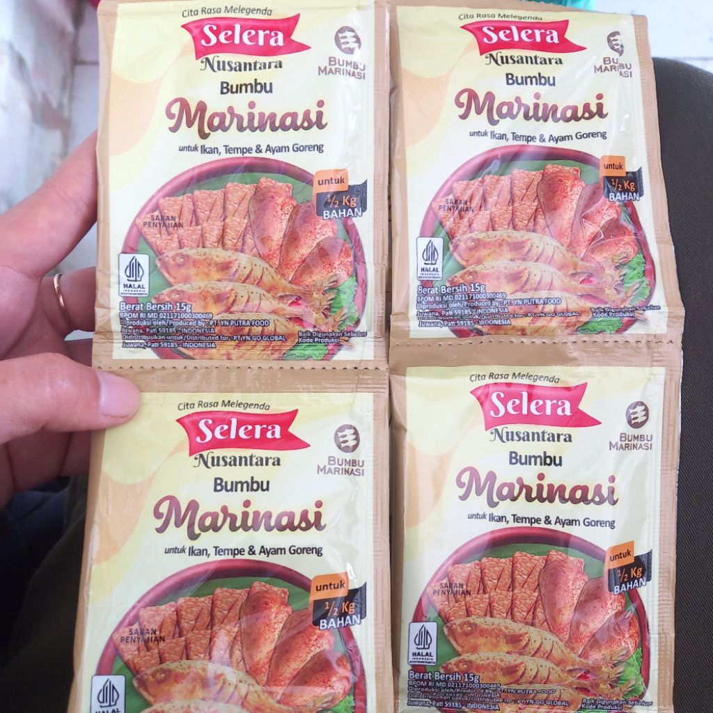 

Bumbu Marinasi (pcs)