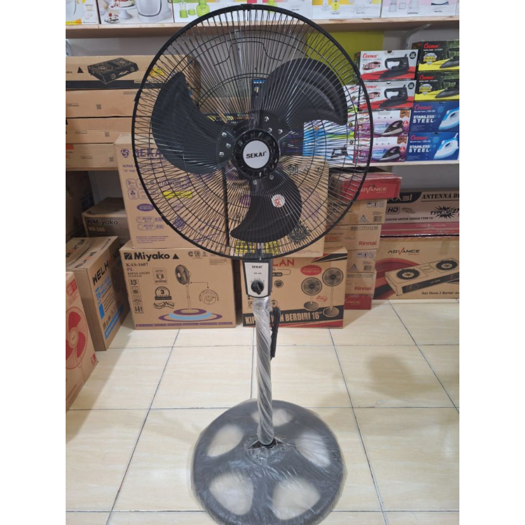 Kipas Angin Berdiri Besi Sekai SFN 1808 / Kipas Angin Berdiri Besi Sekai