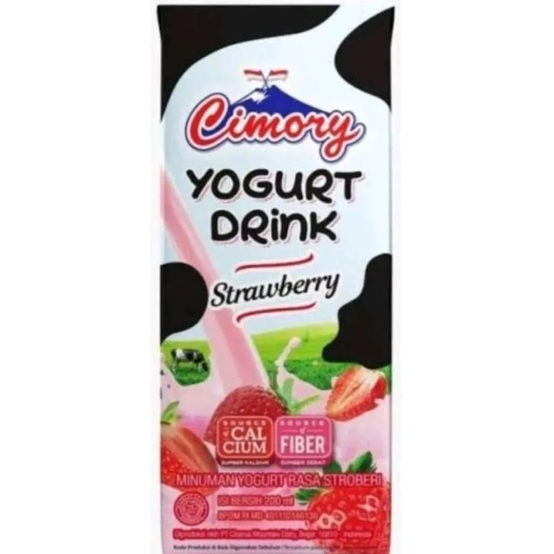 

Sehati Snack - Cimory Yoghurt Drink Strawberry | 200ML, 1pack(24pcs)