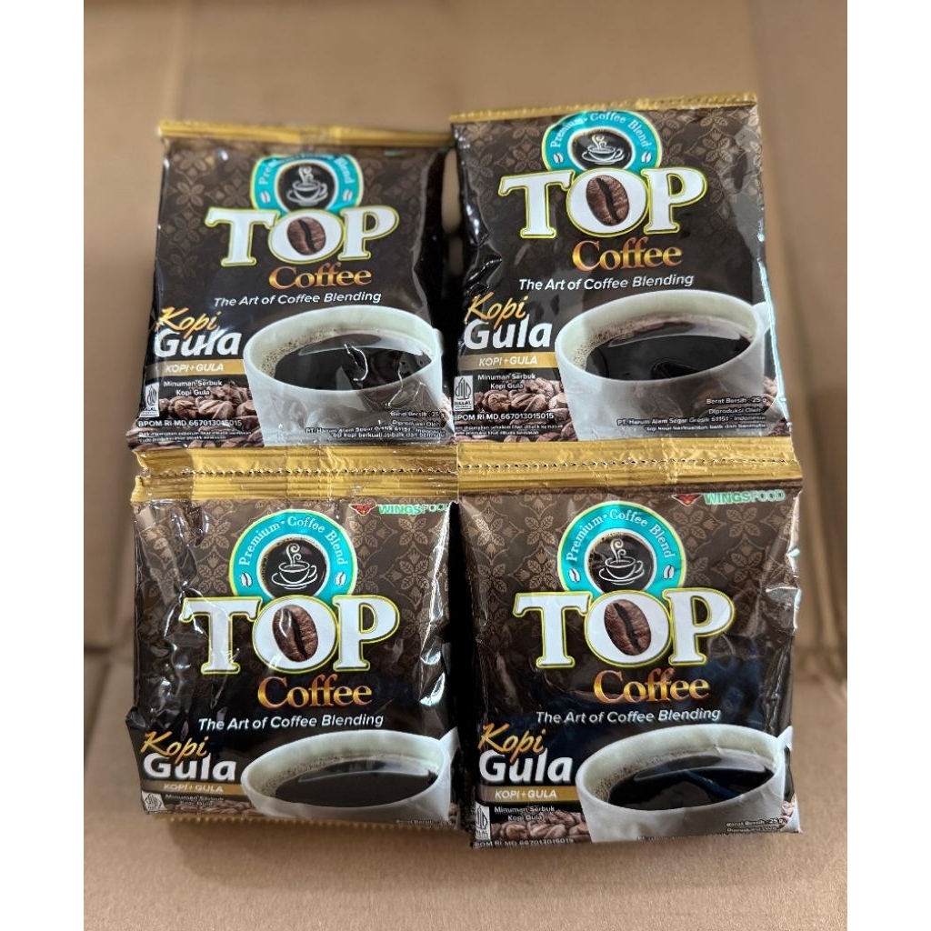 

Top Coffe Kopi Gula 12Sachet