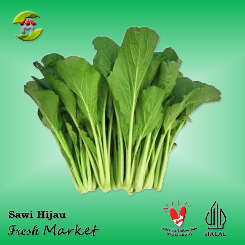 

[JAKPUS] Sawi Hijau Segar Pack 250gr