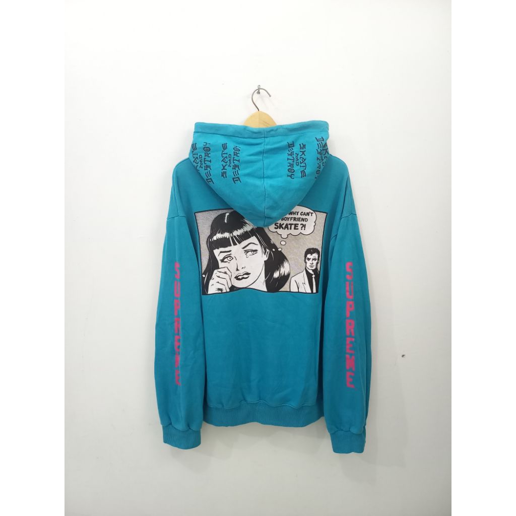 Hoodie supreme x thrasher