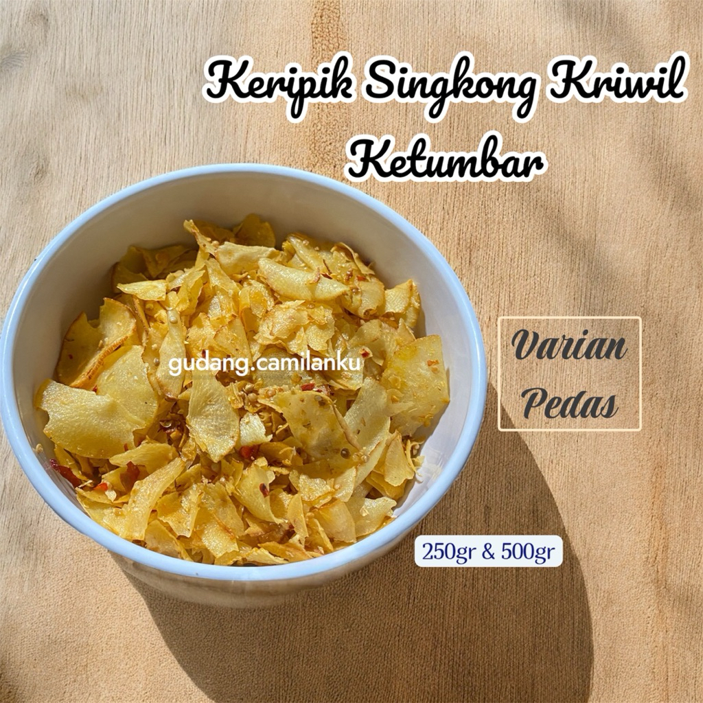 

[PEDAS] Keripik Singkong Kriwil Ketumbar