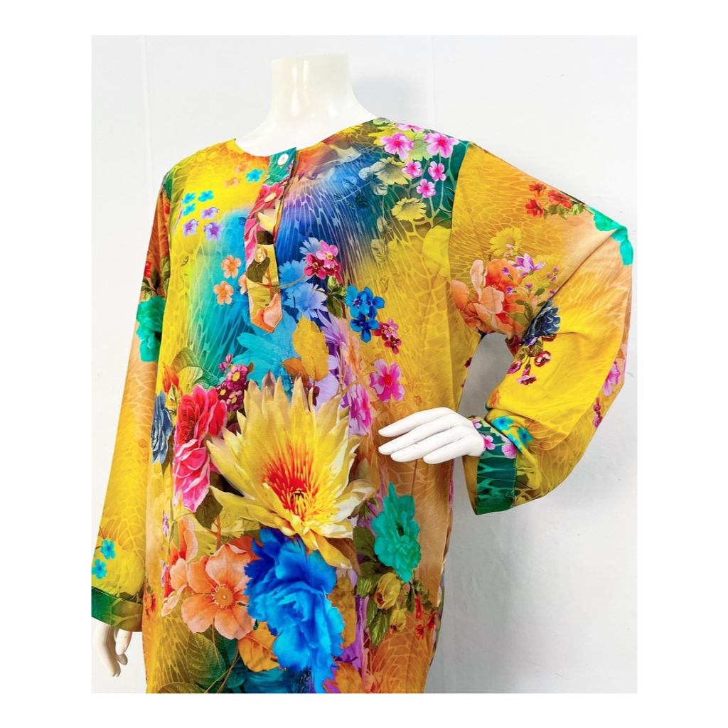 Setcel CPLP Kudamas LD 115 cm PB 70 cm PC 97 cm Babydoll Setelan Celana Lengan Panjang Kancing Dada