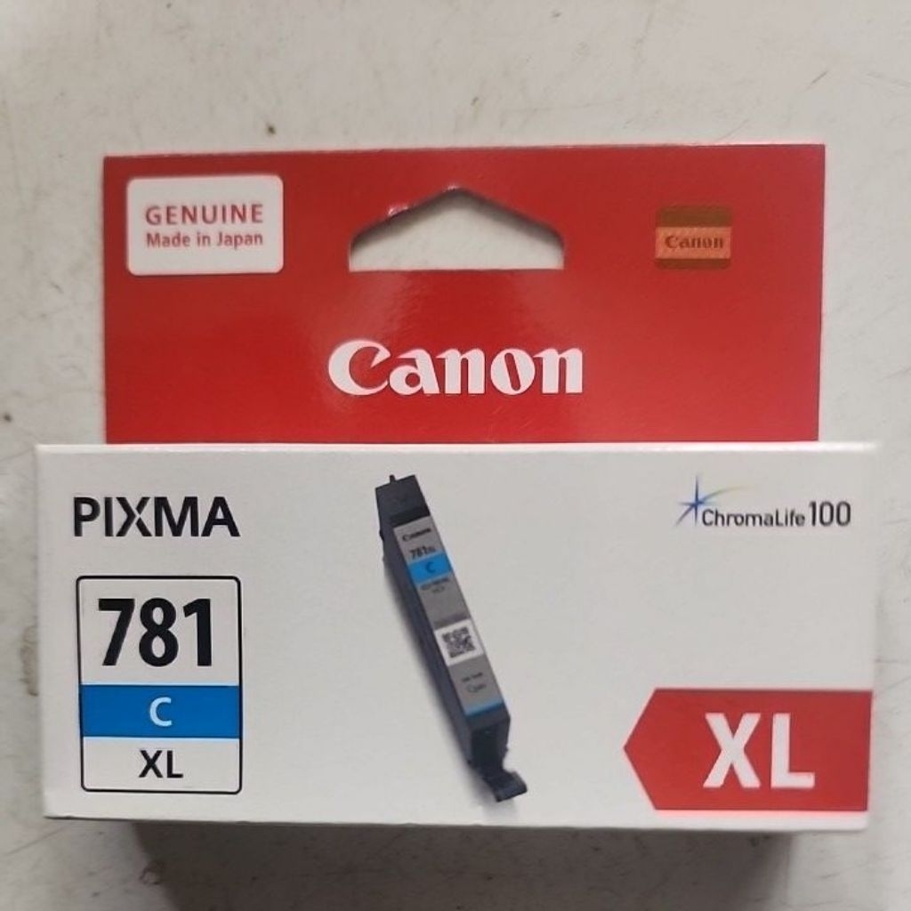 Tinta canon 781xl cyan original
