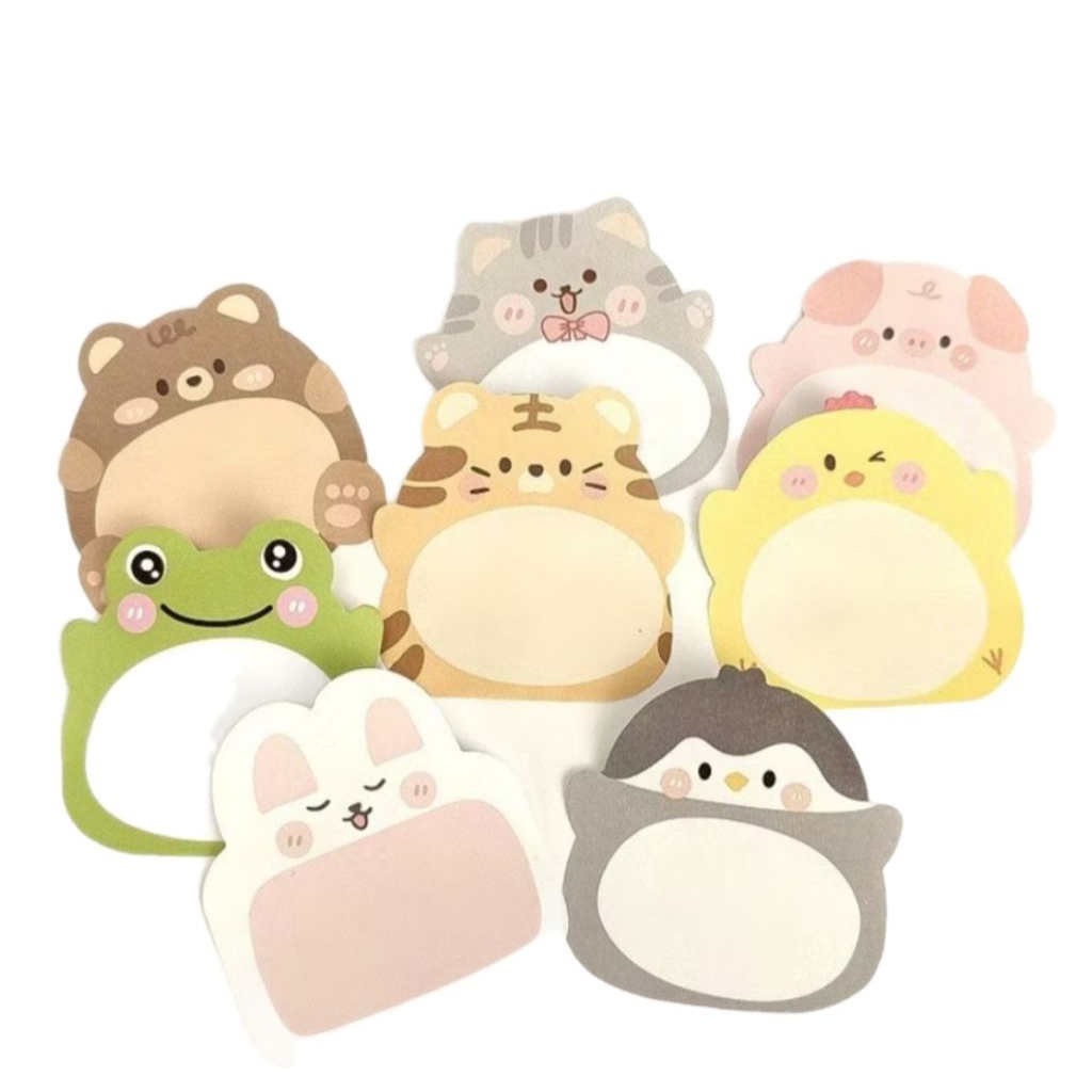 

STICKY NOTES MOTIF HEWAN MEMO TEMPEL MINI PEMBATAS BUKU