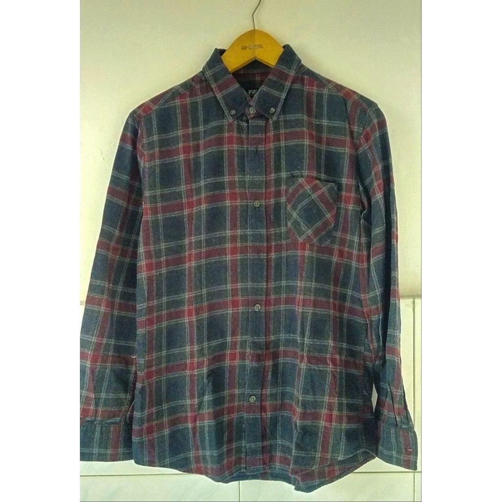 kemeja lengan panjang pria merk f2f