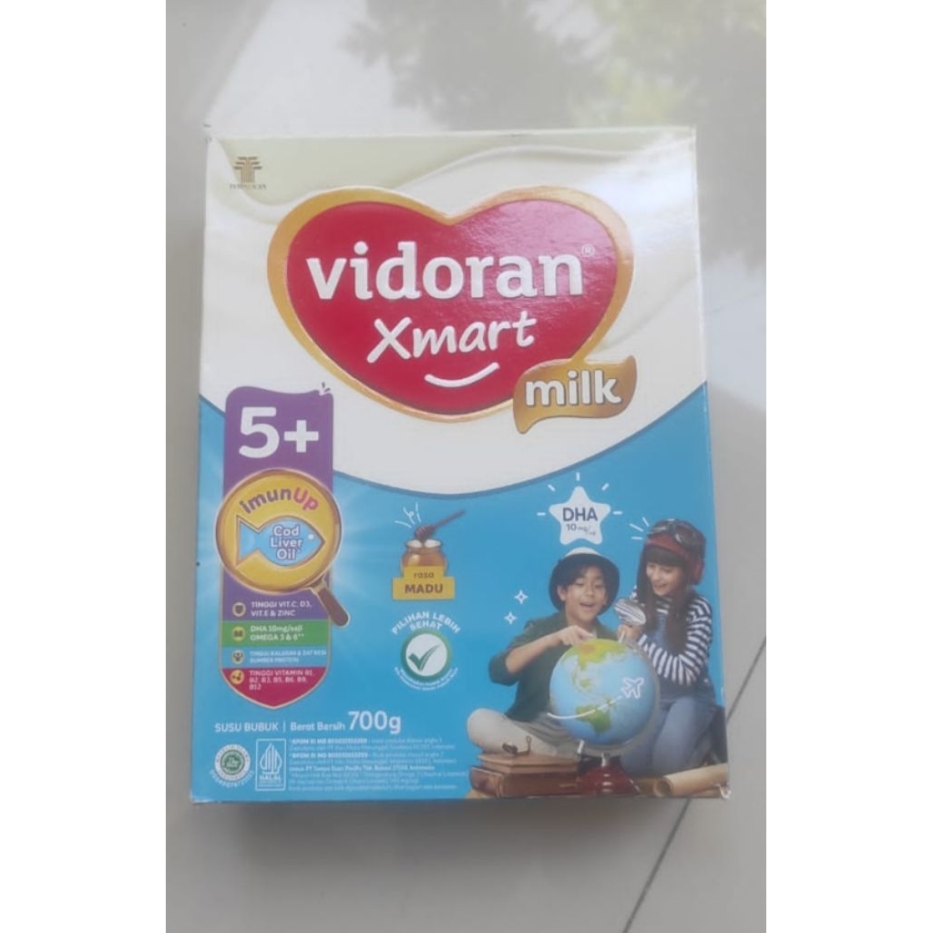 

Vidorant Xmart 5+ Rasa Madu 700gr (Baru)