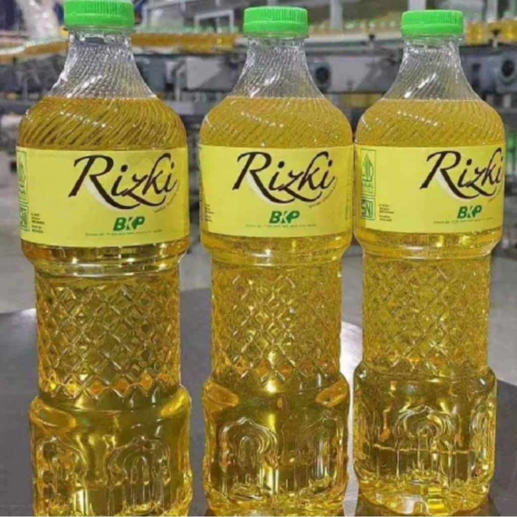 

minyak goreng Rizky 800 ml kemasan botol