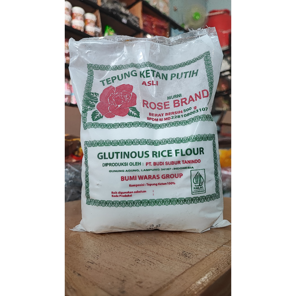 

Tepung Ketan Putih Rose Brand 500 Gr