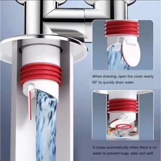 PENUTUP LUBANG PIPA AIR FLOOR DRAIN CABANG MESIN CUCI SINK ANTI BAU SEWER ST