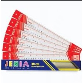

Penggaris Panjang Plastik 20 Cm / 30 cm Jenia | HIKMAT ATK