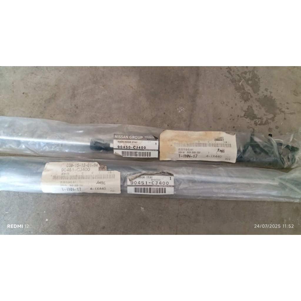 shock bagasi nissan Grand livina, livina, x gear stay backdoor original