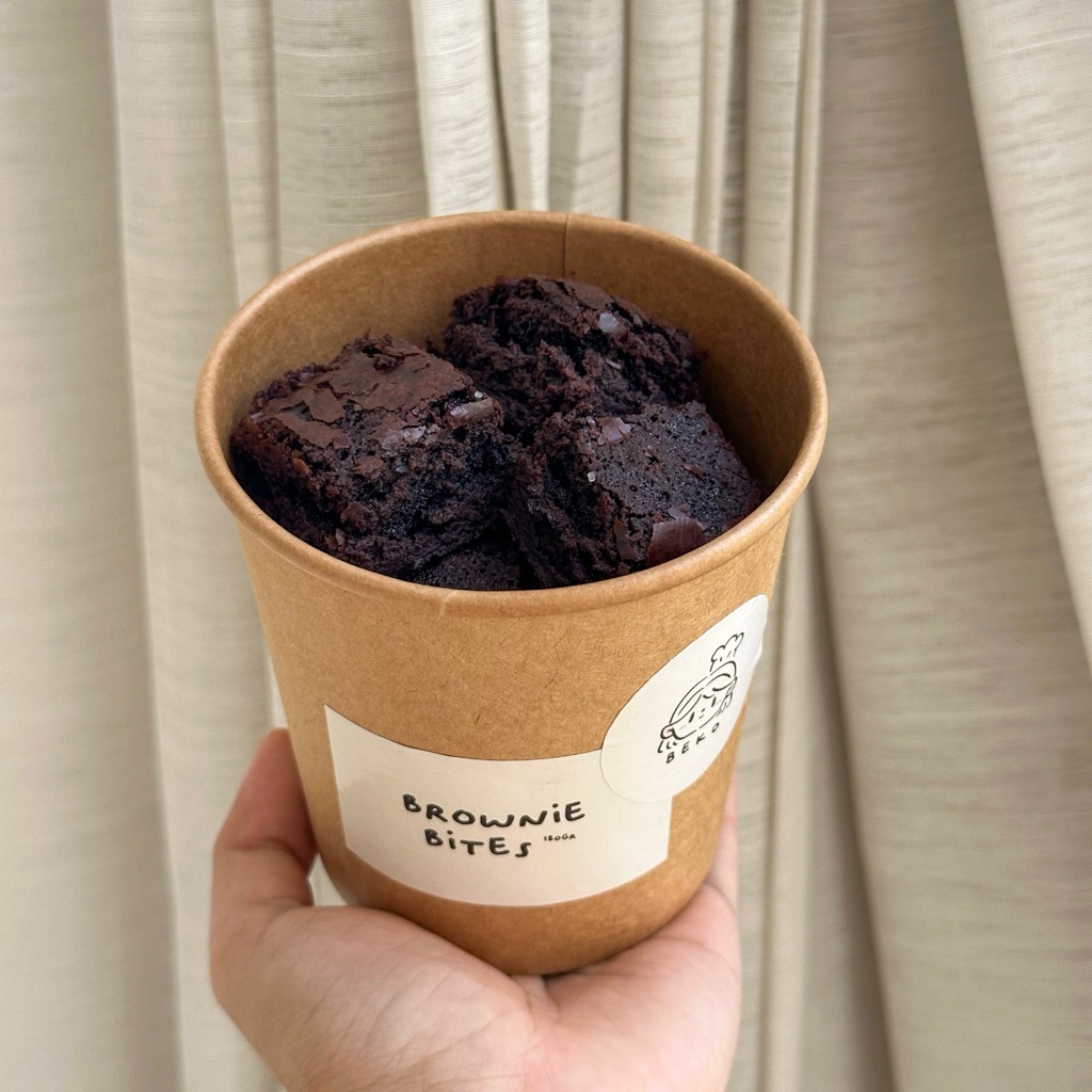 

BROWNIES BITES (180gr) BROWNIES BUCKET