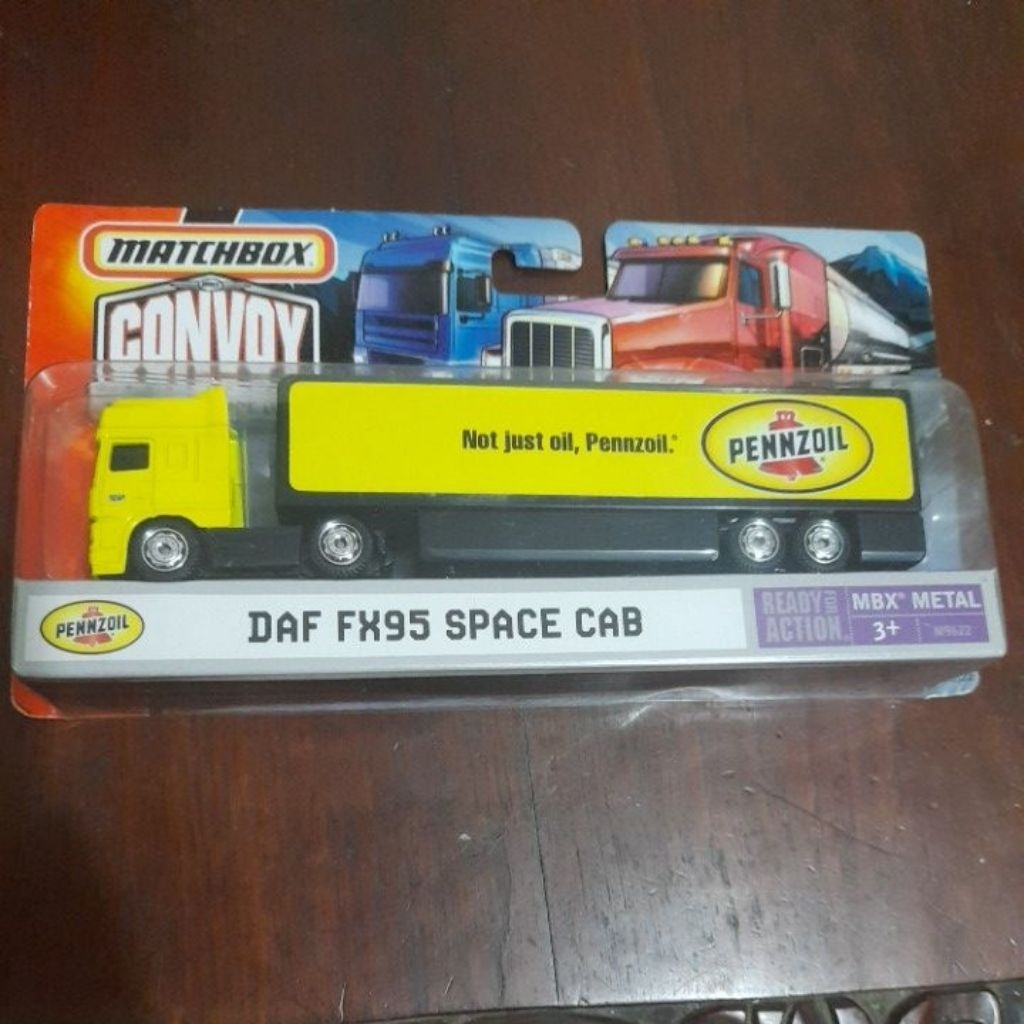 MATCHBOX CONVOY DAF FX95 SPACE CAB PENNZOIL