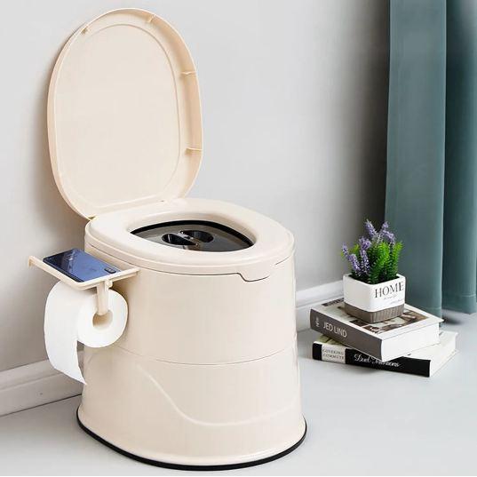 Closet Toilet Duduk Portable + Ember Untuk Lansia & Ibu Hamil - Toilet Duduk Portable Serbaguna