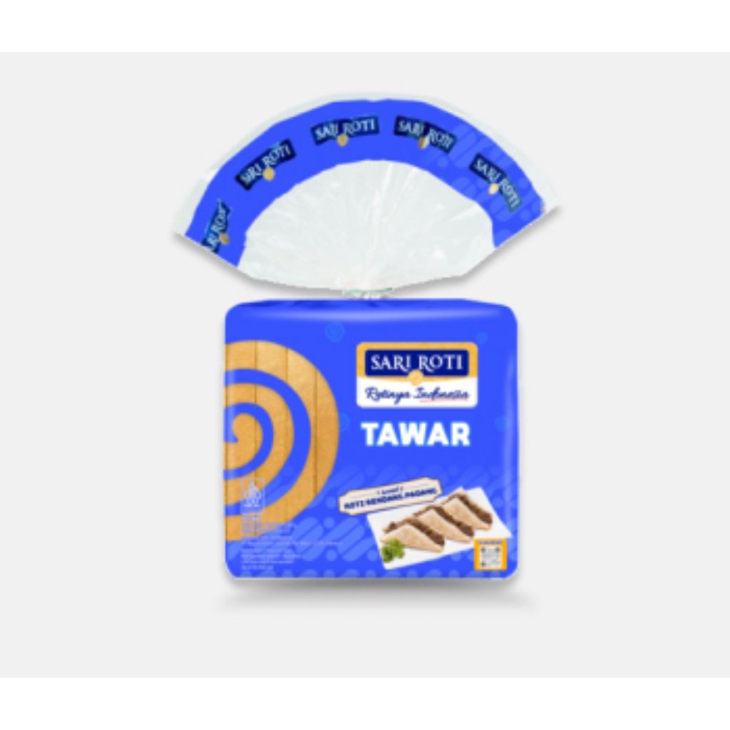 

SARI ROTI Tawar Spesial Lembut Bernutrisi Mengandung Vitamin Dan Mineral