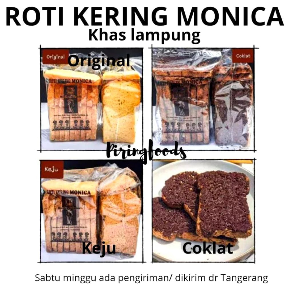 

ROTI KERING LAMPUNG MONICA
