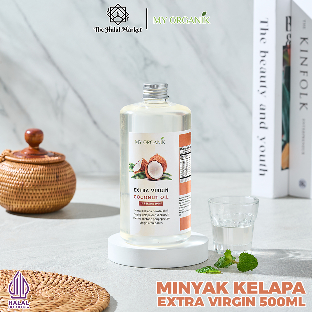 

My Organik Extra Virgin Coconut Oil Minyak Kelapa Murni 100% Asli Murni Organik Premium VCO
