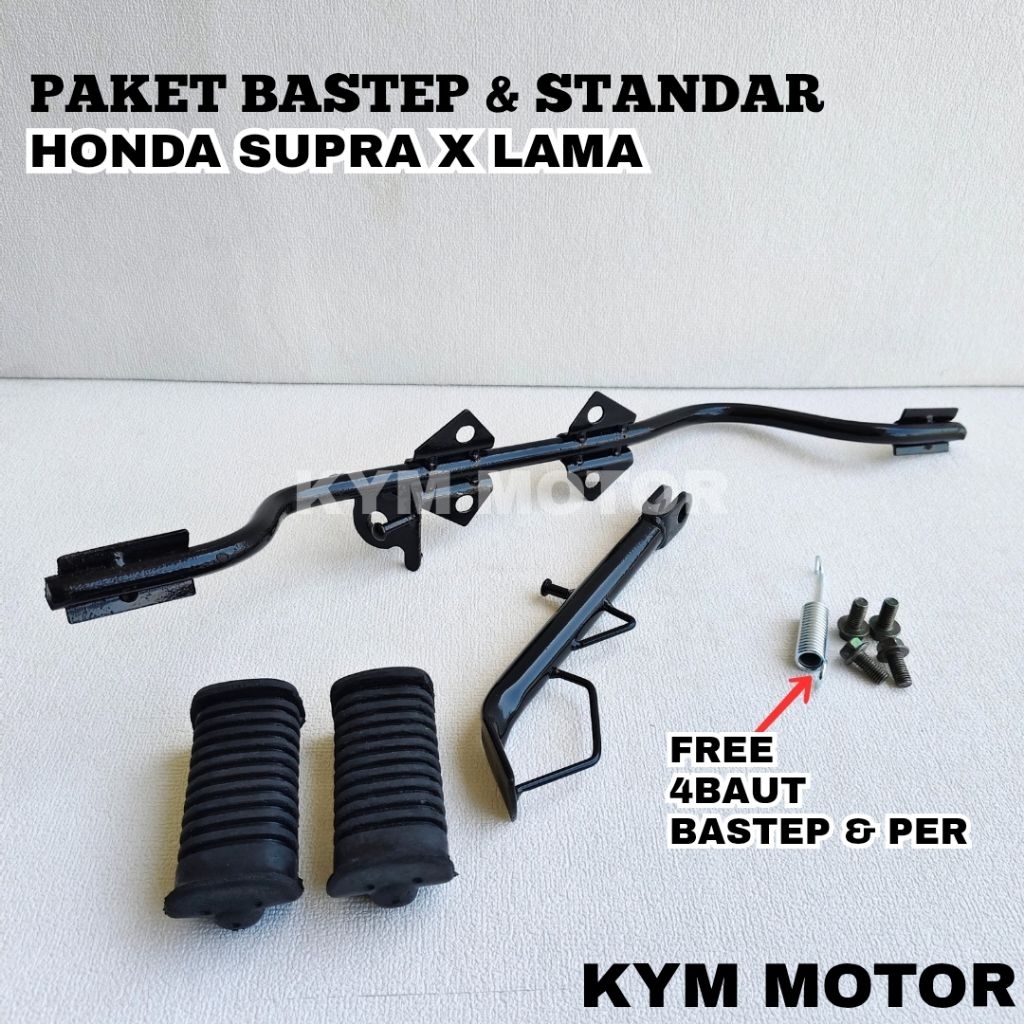 Bastep Barstep Pijakan Kaki Depan Pustep Postep Variasi Motor Honda Supra X 100cc Old Lama Bapak Mod