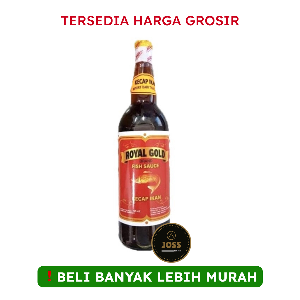 

[KHUSUS INSTAN] ROYAL GOLD Fish Sauce / Kecap Ikan 725ml