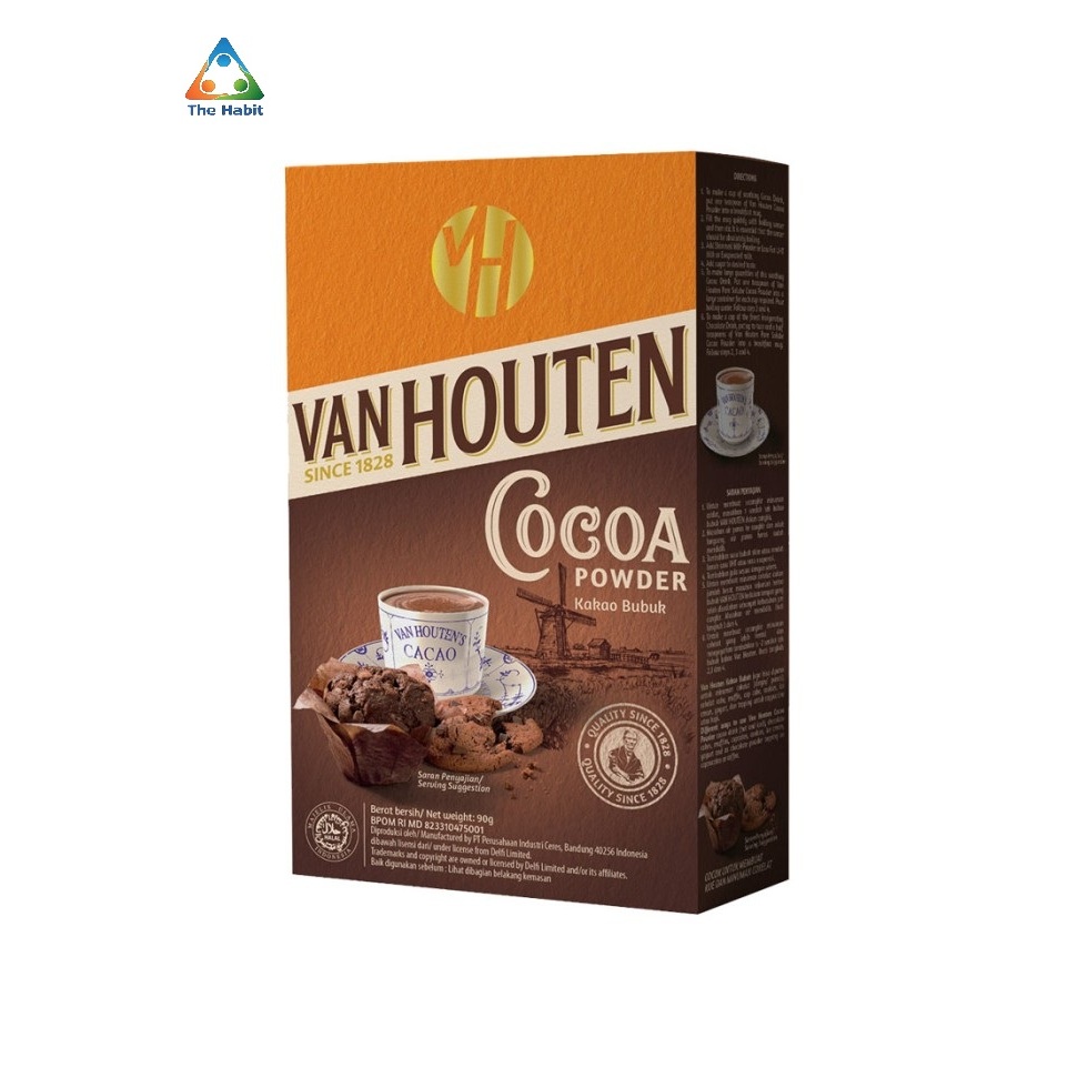 

(The Habit) Coklat Bubuk / Cocoa Powder Van Houten (90gr)