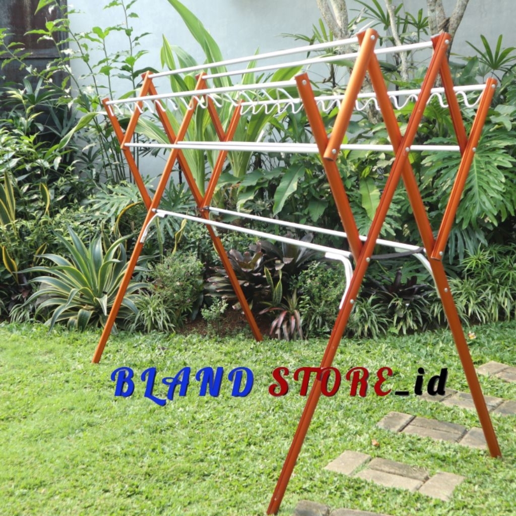 jemuran pakaian / Pakaian / Handuk / Aluminium 180cm