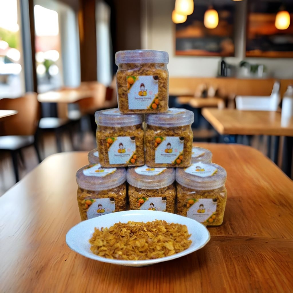 

BAWANG GORENG SEHAT CAP NONA. Netto 215gr