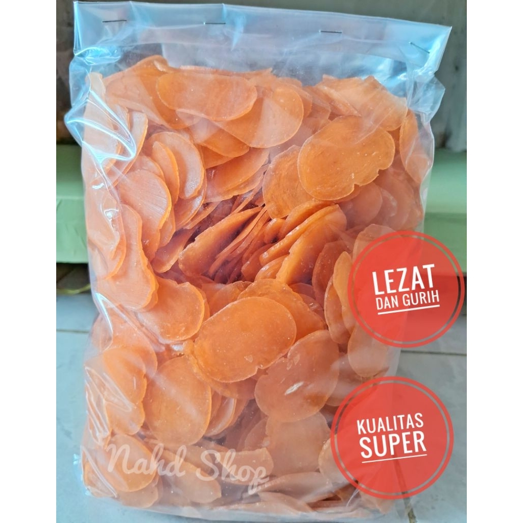 

Kerupuk Orange Kerupuk Nasi Goreng Rasa Udang 1 Kg