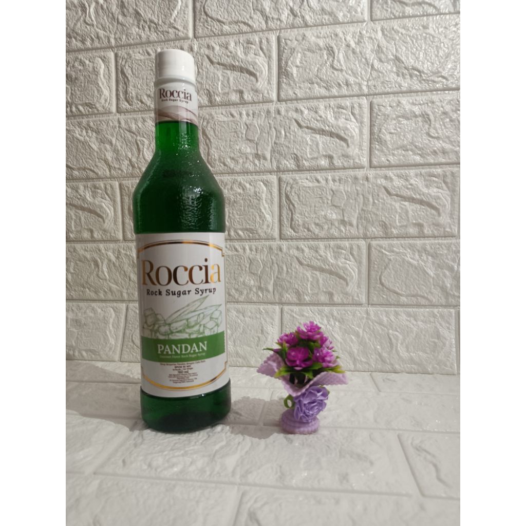 

Minuman sirup ROCCIA rock syrup sugar pandan 760ml