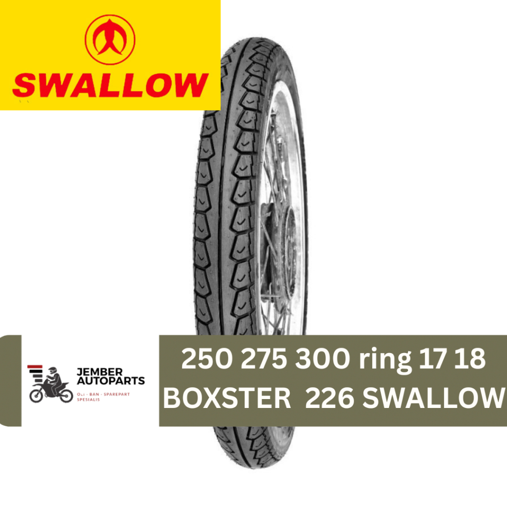 Ban Luar 250/275 ring 18 Swallow Boxster 226 Tubetype Motor RX King GL Pro Max