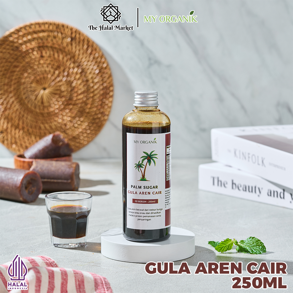 

My Organik Gula Aren Cair Organik Tanpa Campuran 250ml