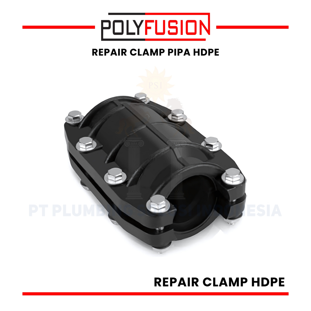 Repair Clamp HDPE 12 Inch / 315 mm (Repair Pipa HDPE)