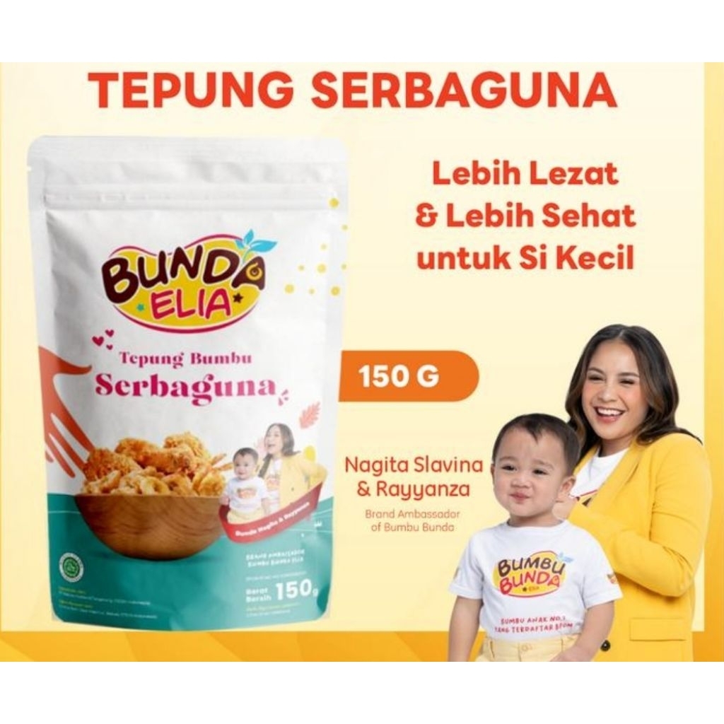 

Bumbu Bunda Elia Tepung Bumbu Serbaguna 150 gr