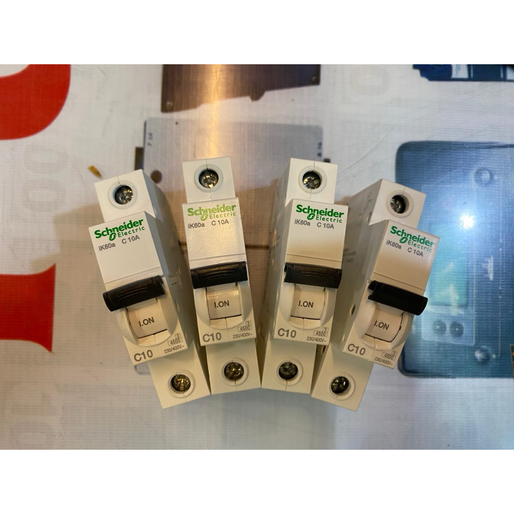 SCHNEIDER MCB 4,5kA iK60A 1P 10A A9K14110