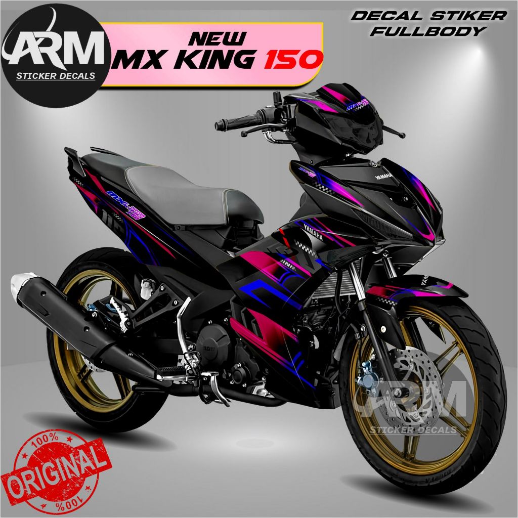 ARM Decal Stiker New Mx King 150 Fullbody Variasi Mockup Bunglon