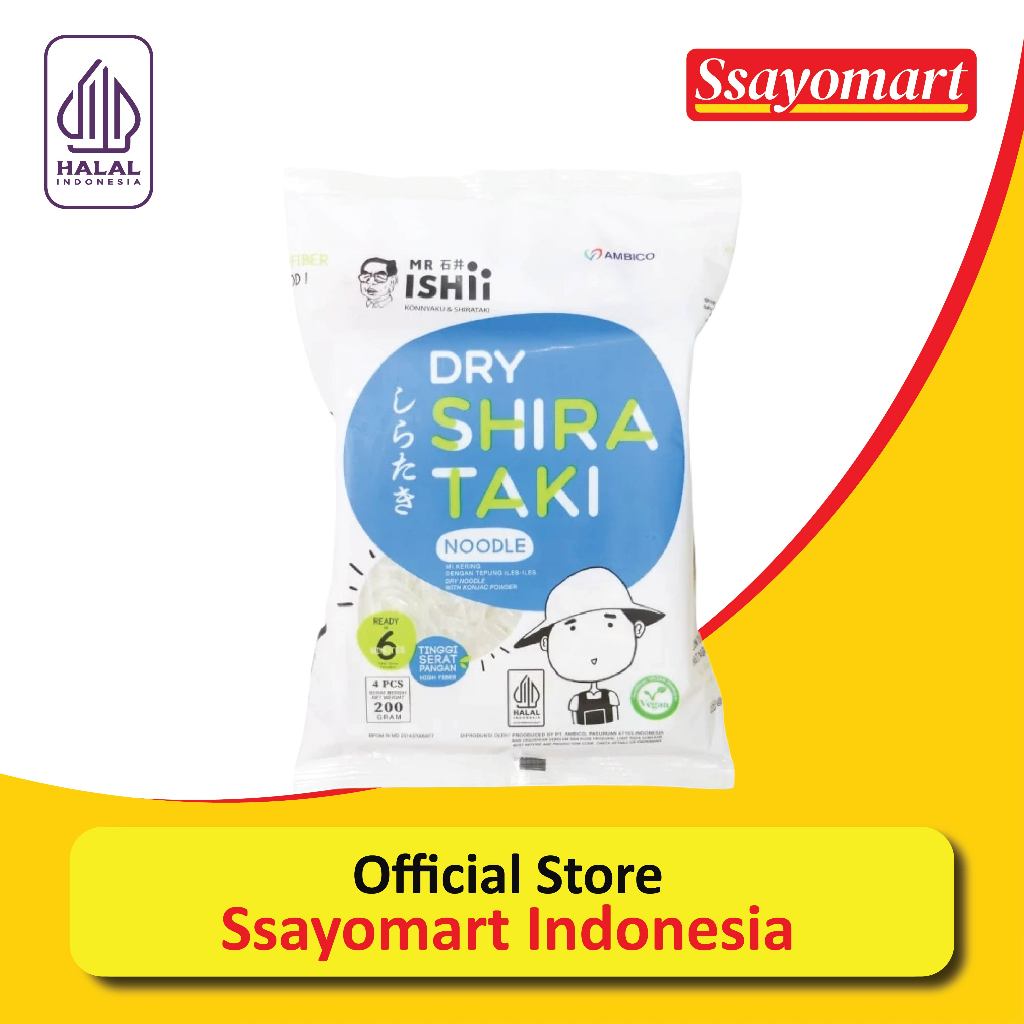 

MR.ISHII SHIRATAKI DRY NOODLE 200g
