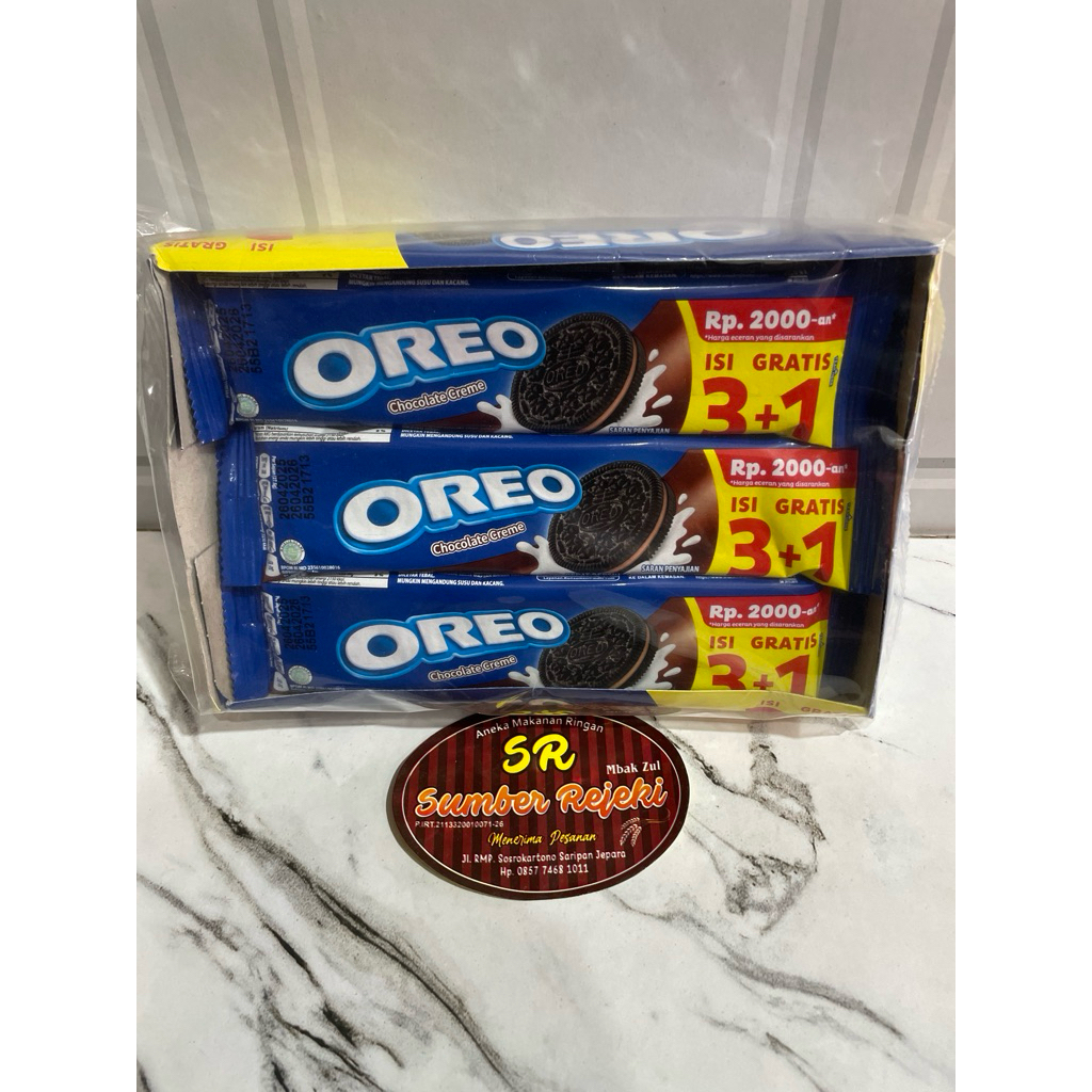 

OREO SANDWICH CHOCOLATE CREAM ISI 12 BUNGKUS