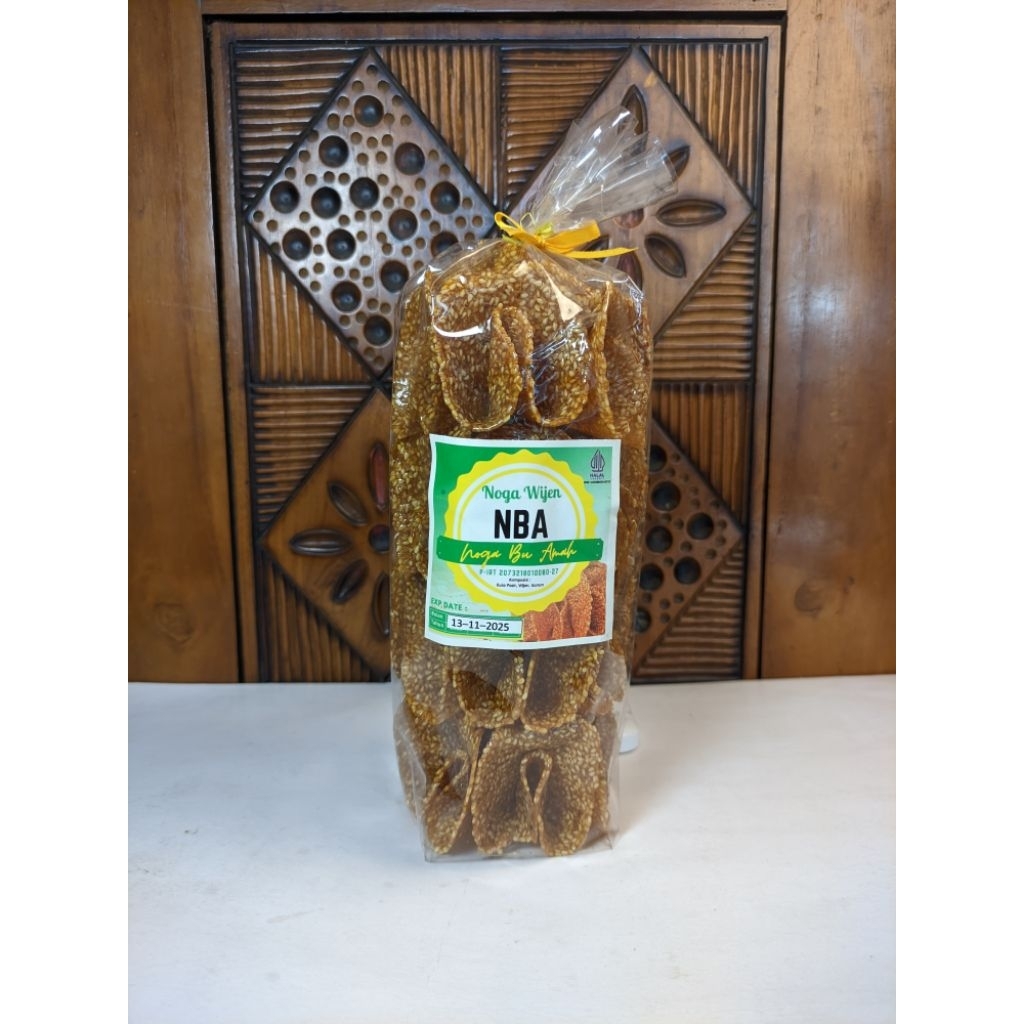 

Noga Wijen – Camilan Tradisional Manis, Renyah & Wangi Khas