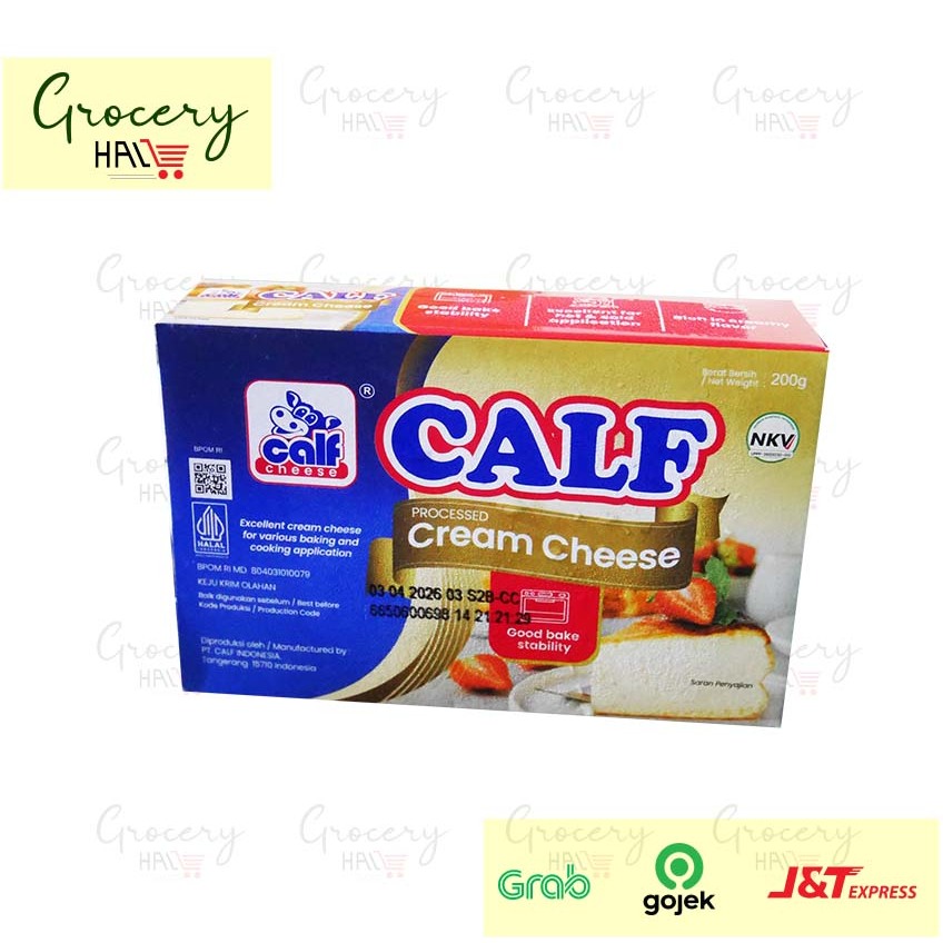 

CALF CREAM CHEESE 200 GRAM - KEJU KRIM