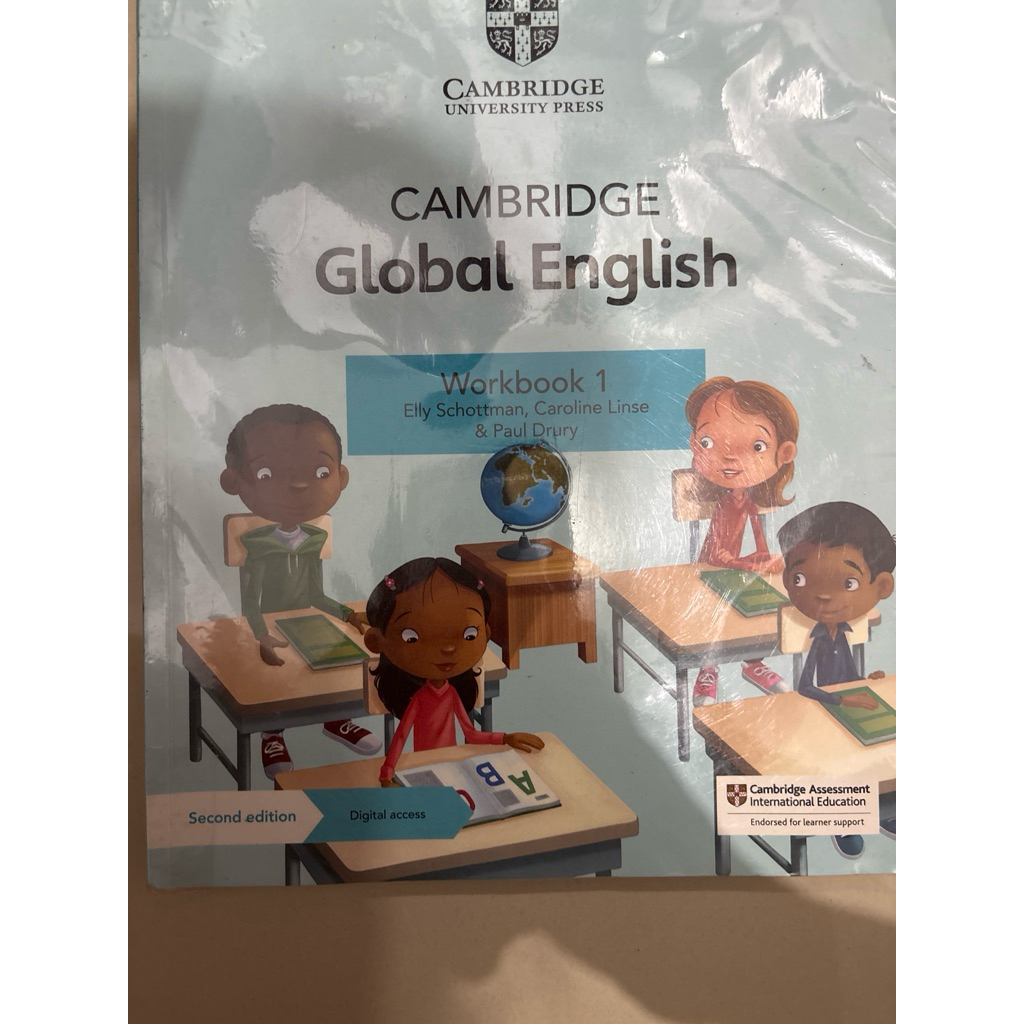 PRELOVED BUKU WORKBOOK ENGLISH CAMBRIDGE KELAS 1 SD