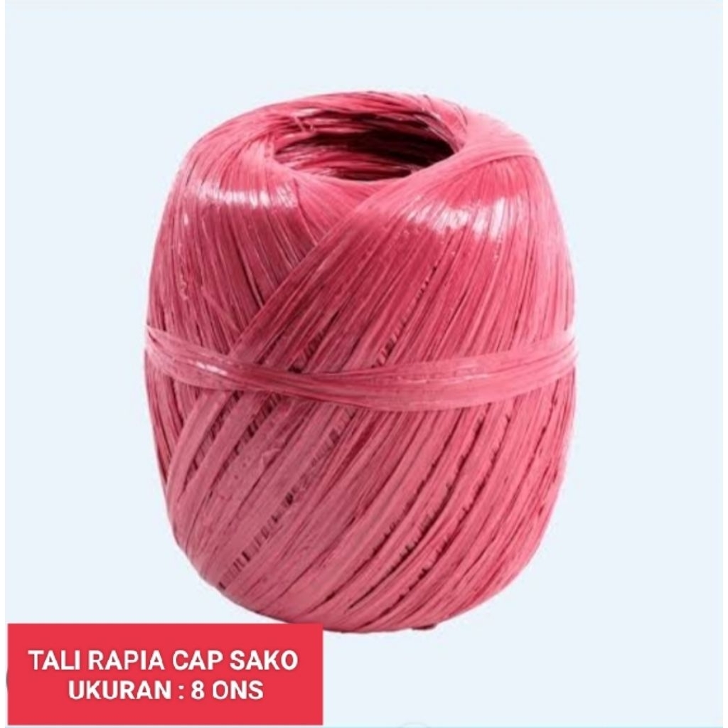 

TALI RAPIA WARNA WARNI CAP SAKO 8 ONS