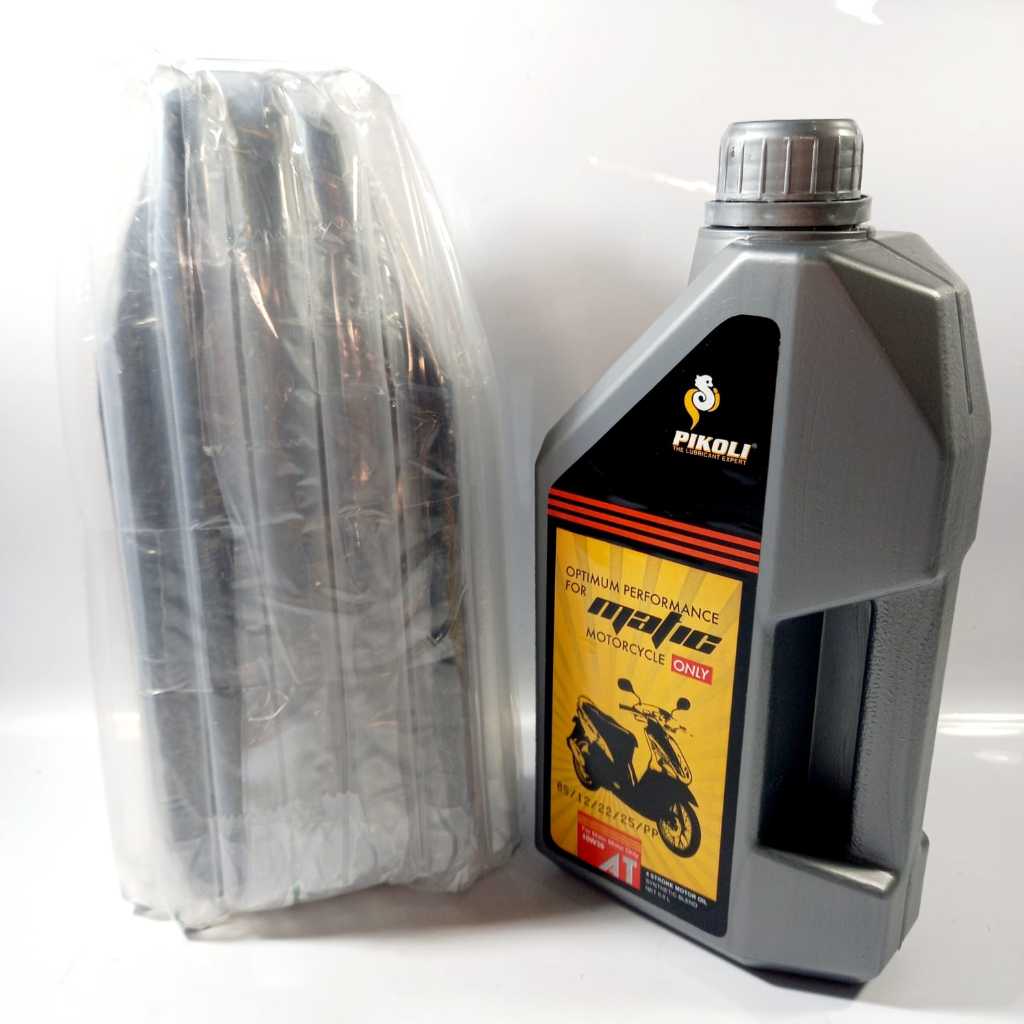 OLI PIKOLI MATIC HARGA UNTUK 5 BOTOL OLI+BUBBLE PUTIH JASO MB 800ML PIKOLI MATIK PIKOLI SCOOTER 0.8L